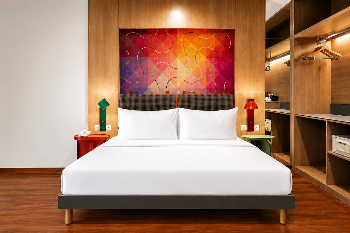 Matelas mémoire de forme, minibar, coffres-forts dans les chambres