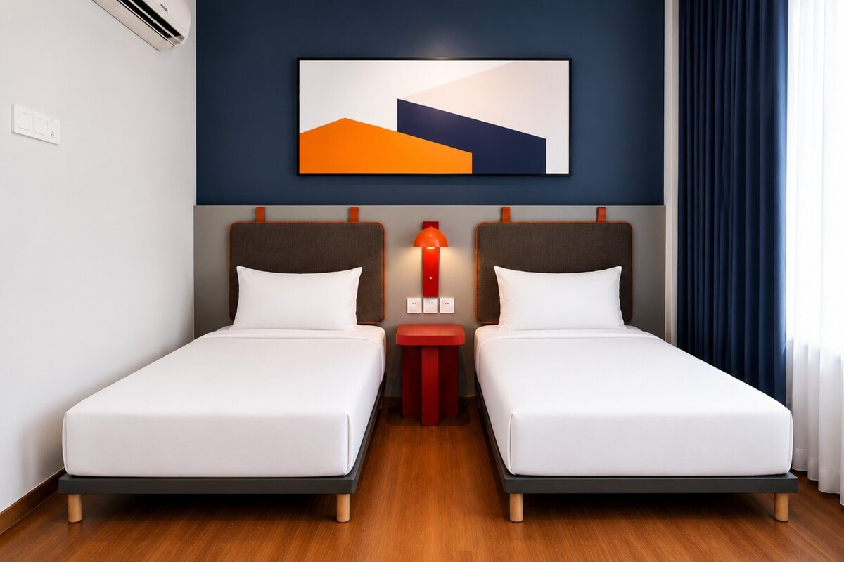 Chambre Standard, 2 lits une place