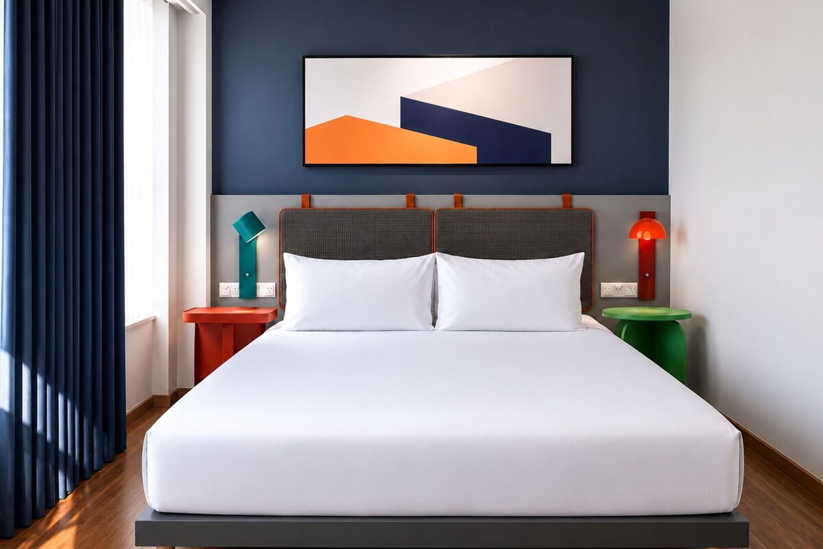 Matelas mémoire de forme, minibar, coffres-forts dans les chambres