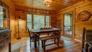 House, 4 Bedrooms | Dining - Castaway by Escape to Blue Ridge (Cherry Log)