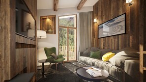 Literie de qualité supérieure, mini-bar avec articles gratuits