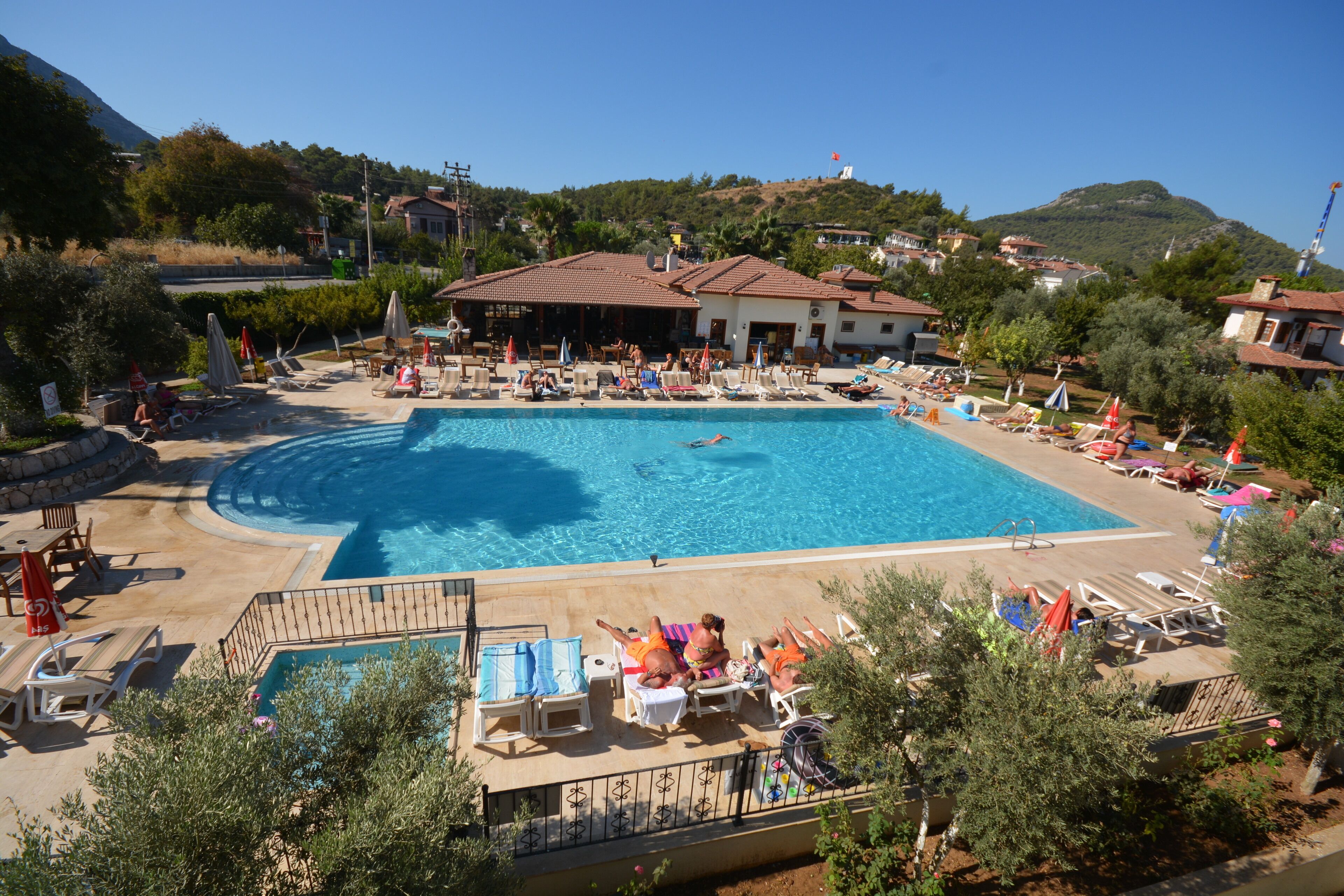 Seasonal outdoor pool