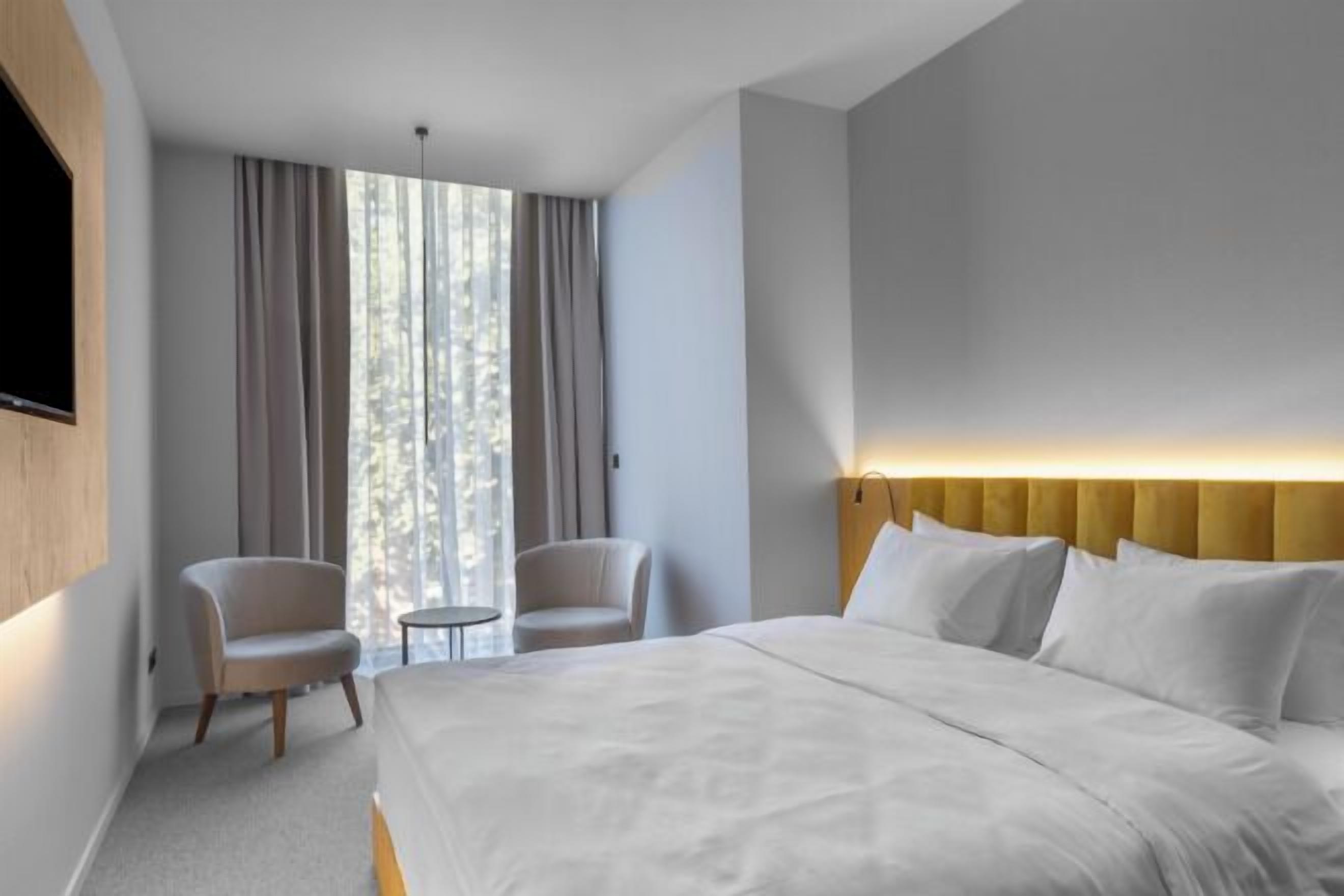 Allergitestade sängkläder och memory foam-madrasser