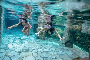 Indoor pool, outdoor pool, lifeguards on site - Hotel Het Heijderbos by Center Parks (Heijen)