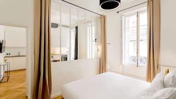 1 Schlafzimmer, Bügeleisen/Bügelbrett, Reisekinderbett, kostenloses WLAN
