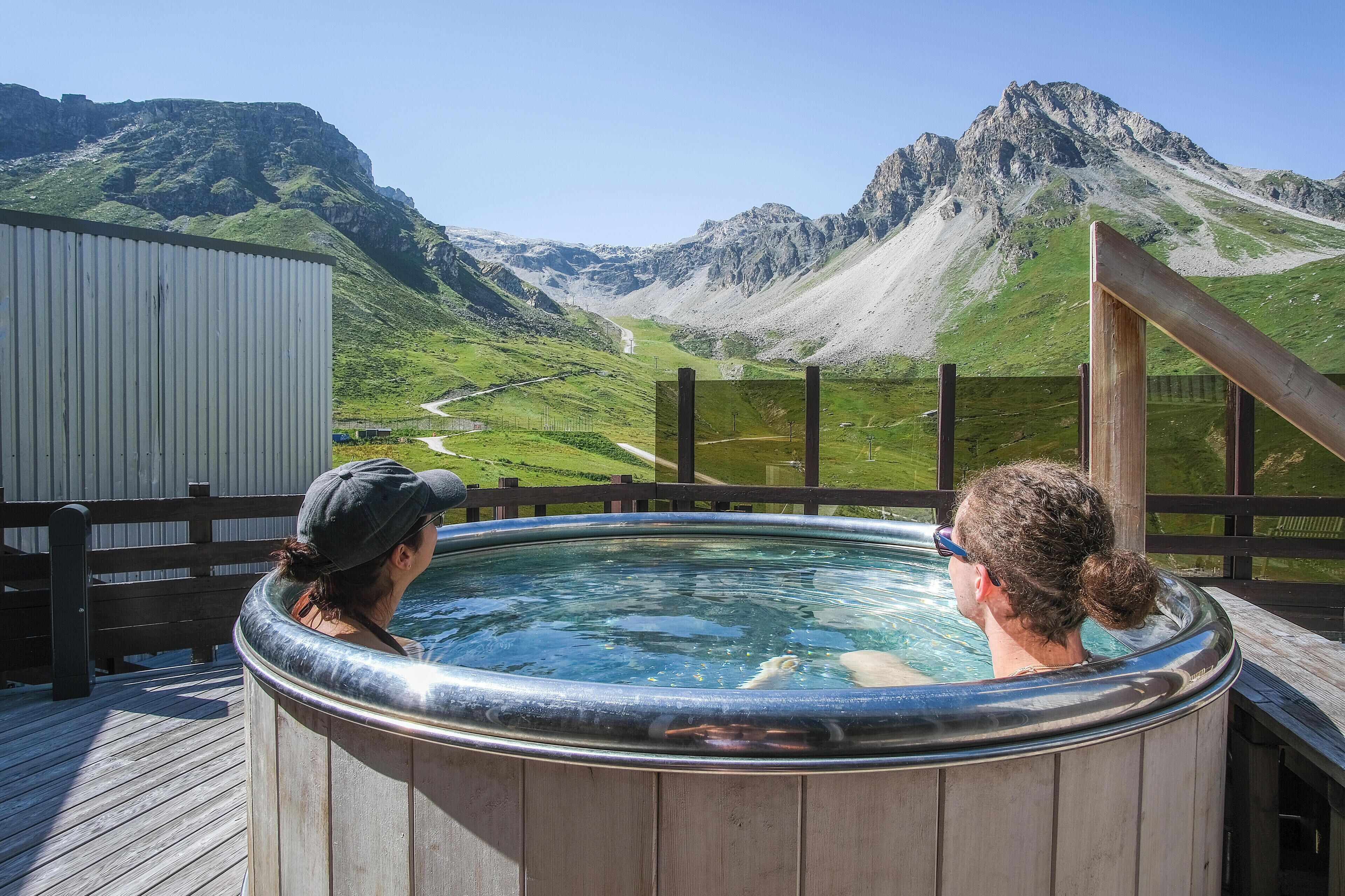 Bain à remous extérieur