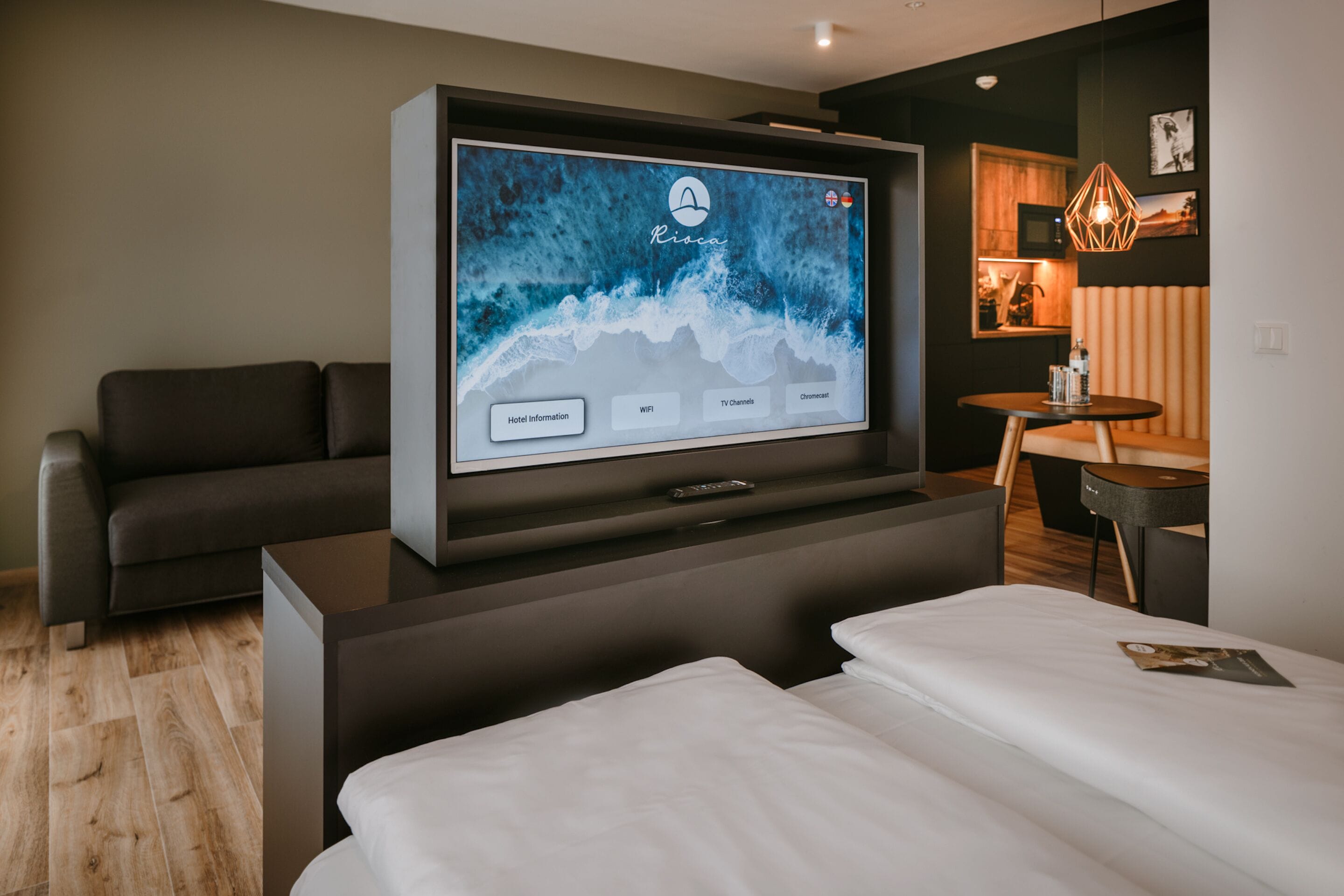 Apartment Flamengo, Balcony | Hypo-allergenic bedding, in-room safe, desk, laptop workspace