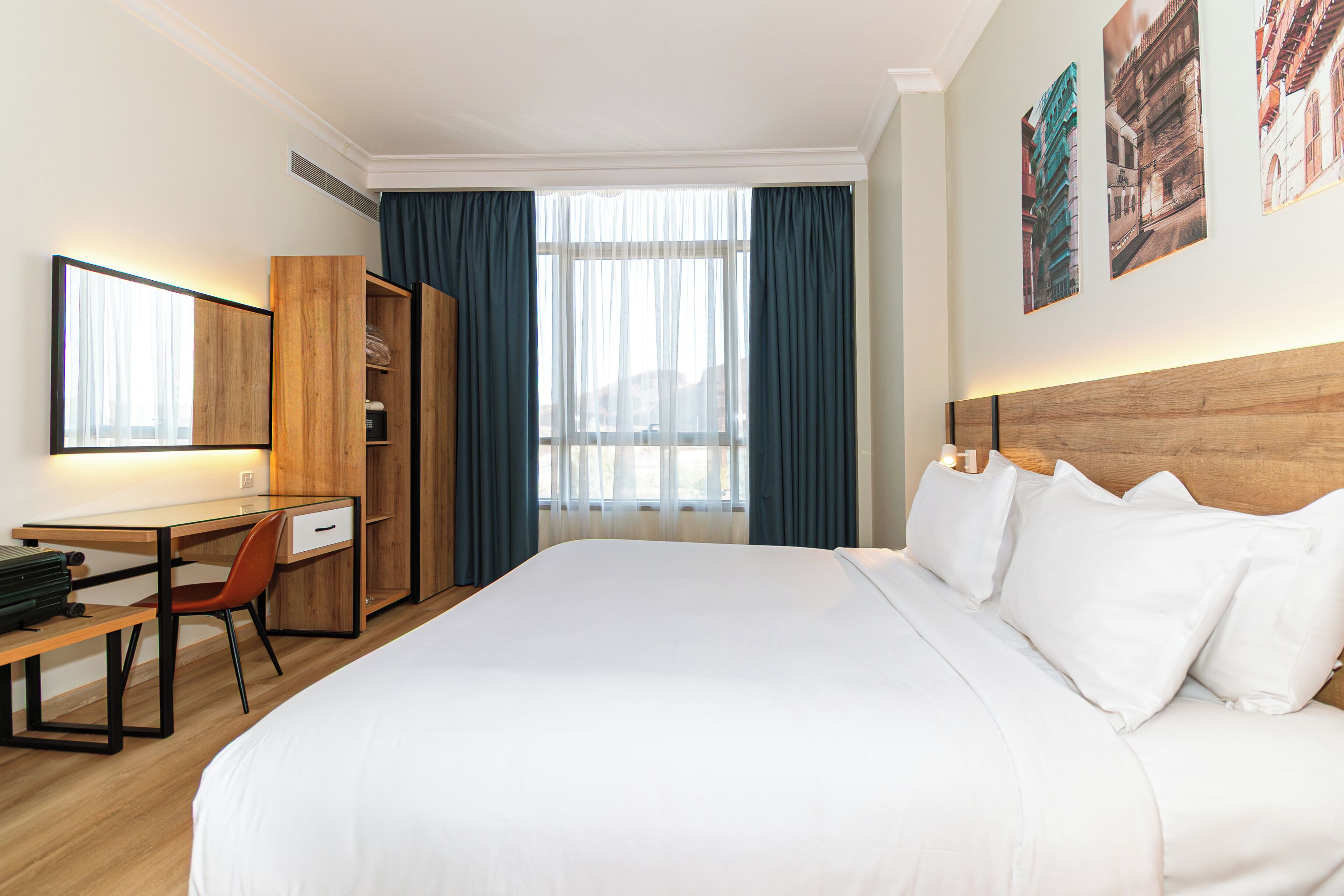 Ropa de cama de alta calidad, wifi gratis y ropa de cama 