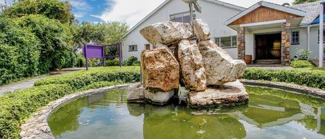 Façade de l’hébergement