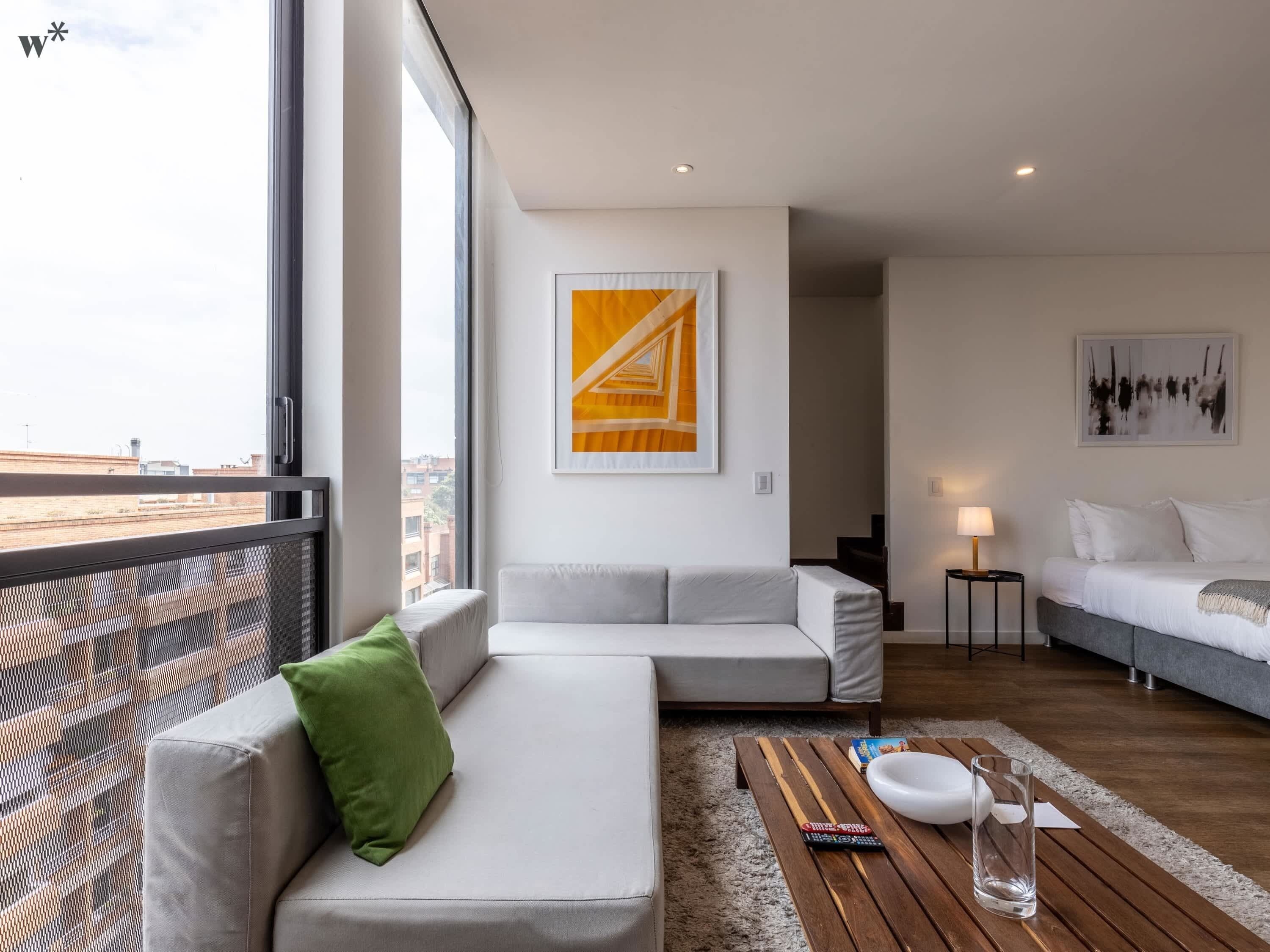 Televisie en een kantoor