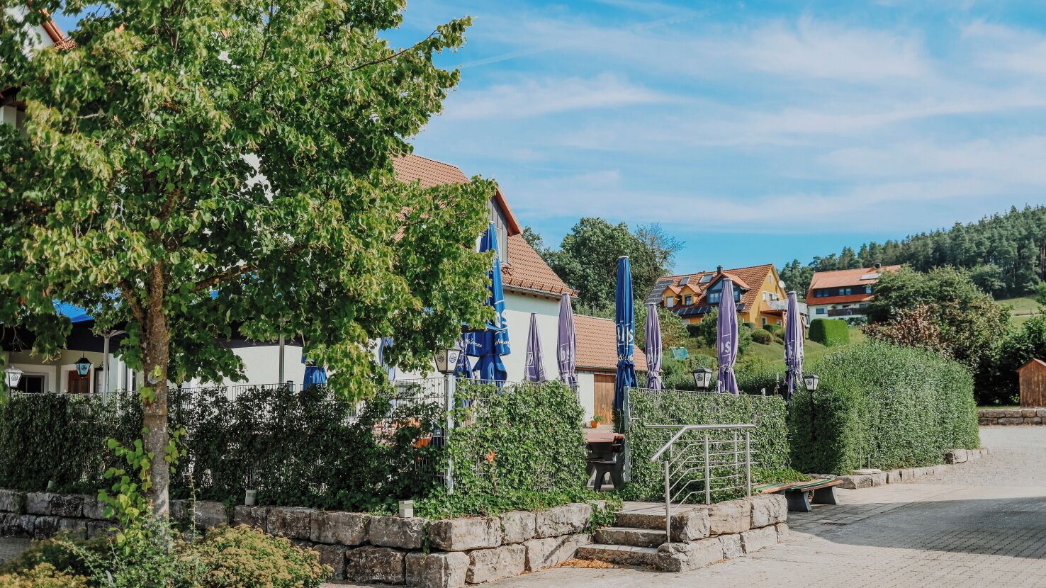 Façade de l’hébergement