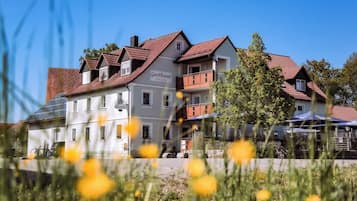Fassade der Unterkunft