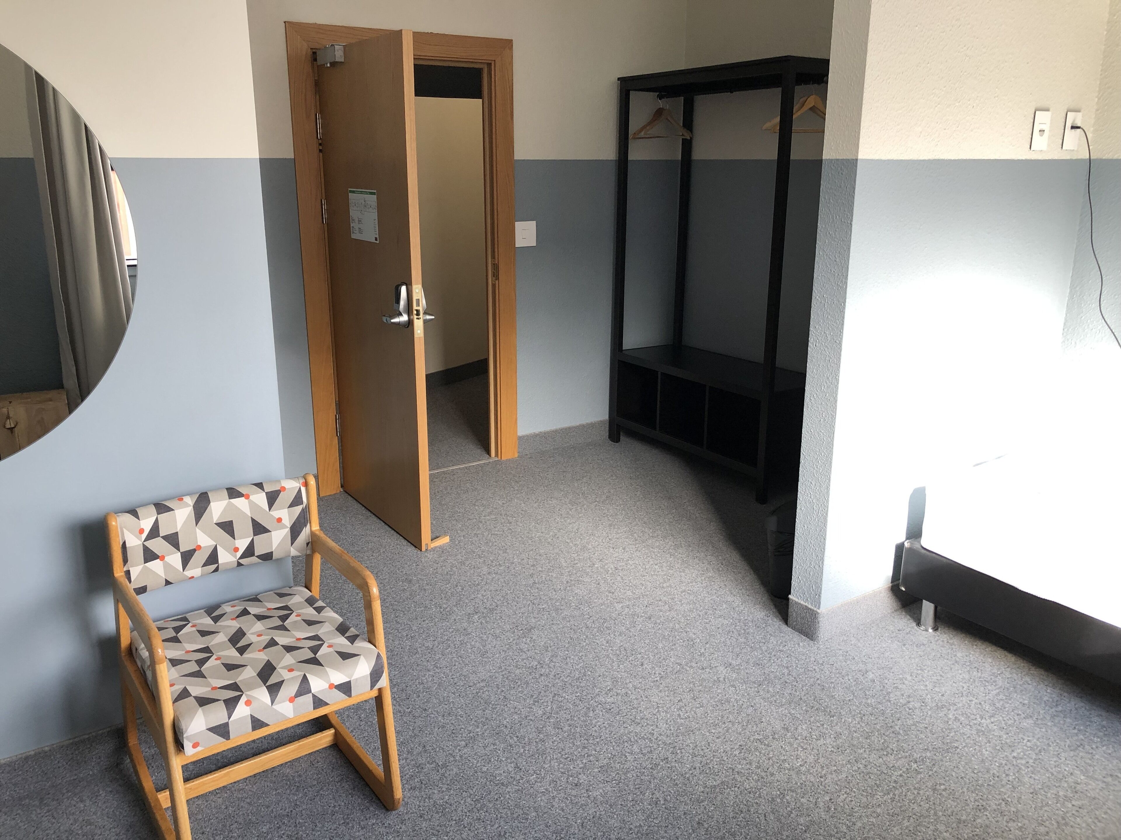 premium triple room with 3 single beds | desk, soundproofing, iron/ironing board, free wifi