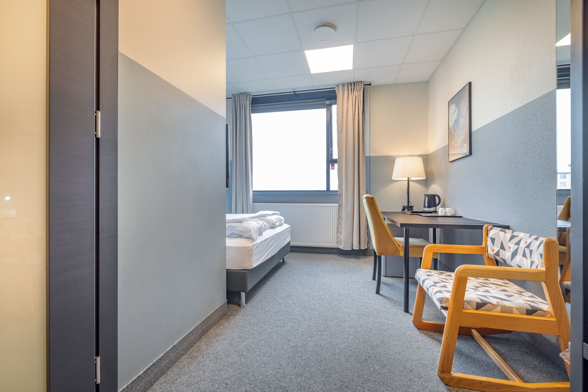 premium double room, private bathroom | desk, soundproofing, iron/ironing board, free wifi