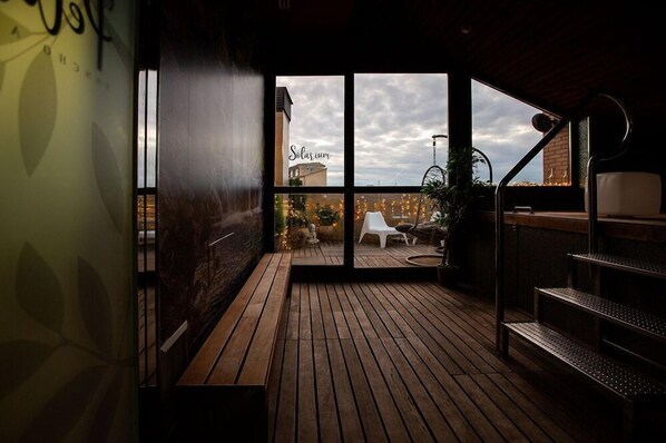 Pemandangan dari properti