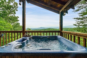 Idromassaggio all'aperto