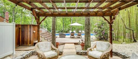 Overnattingsstedets uteområder