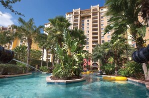 Indoor pool, outdoor pool - Disney World DELUXE BEDROOM VILLA (Lake Buena Vista)