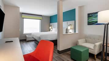 Escritorio y espacio para trabajar con laptop