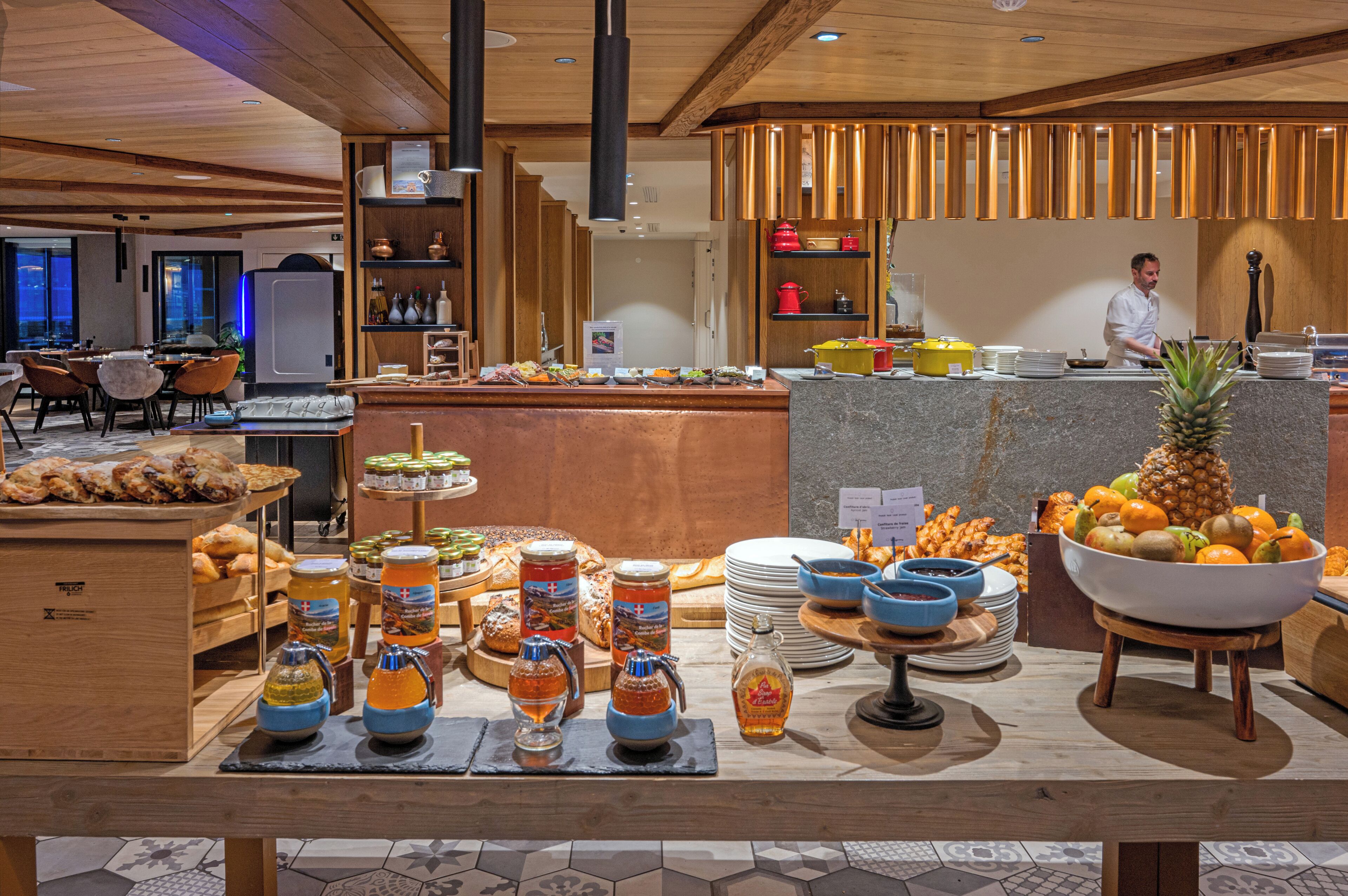 Komplett frokost er inkludert hver dag