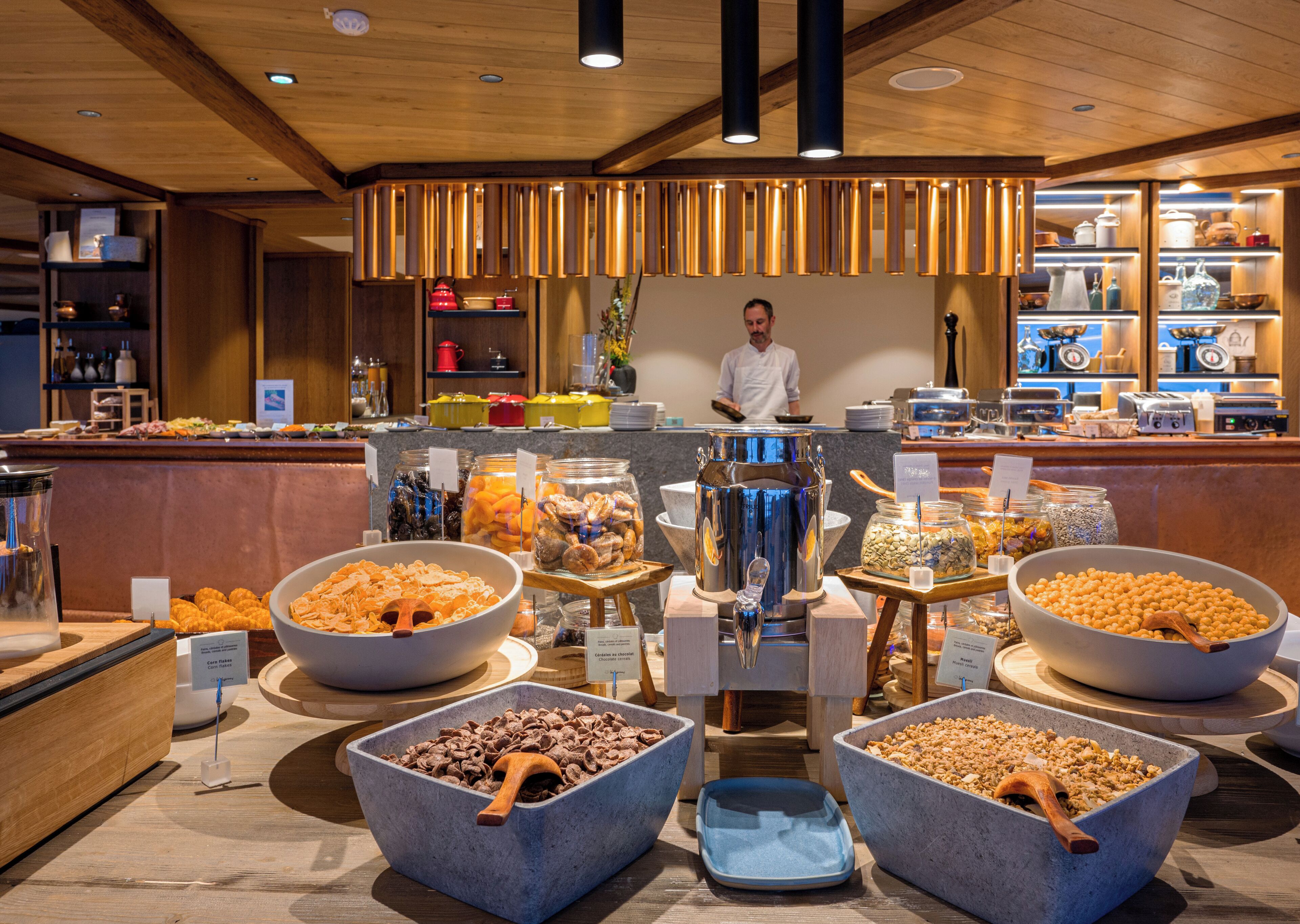 Free daily full breakfast