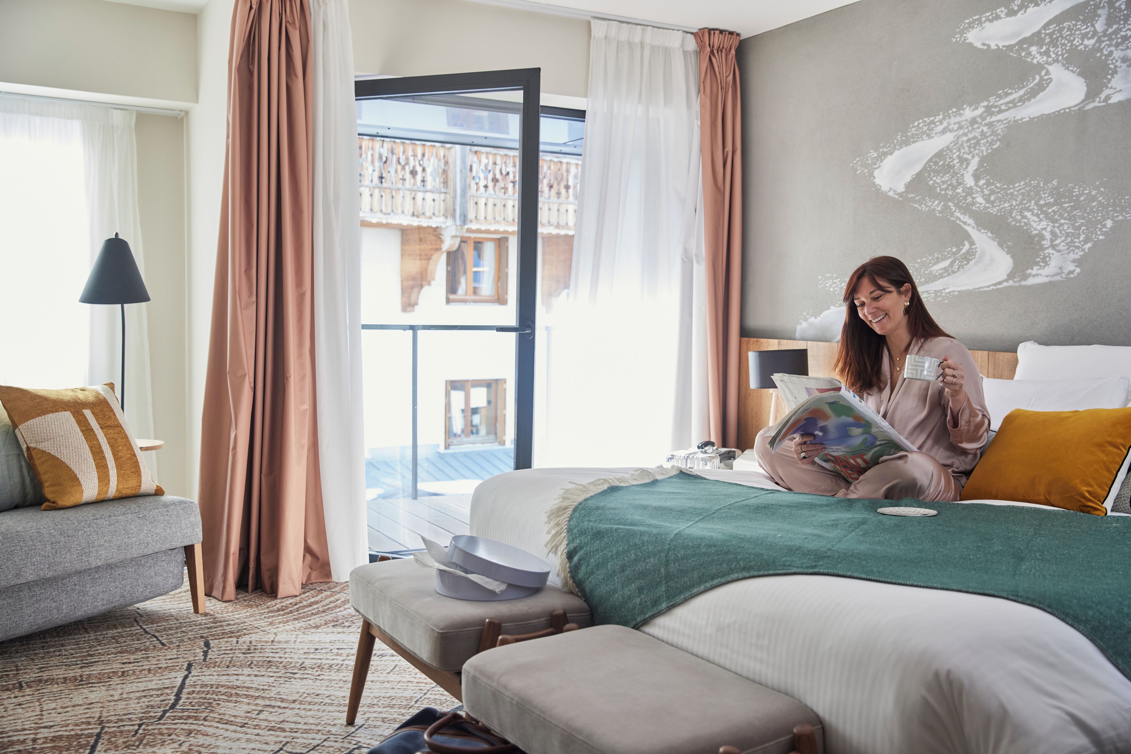 Premium-Doppelzimmer, Balkon | Hochwertige Bettwaren, Minibar, Zimmersafe