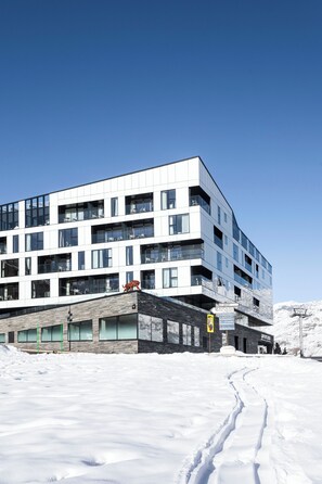 Fassade der Unterkunft