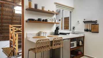 Superior Studio | Private kitchen | Mini-fridge, microwave, stovetop, espresso maker