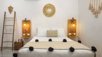 Literie de qualité supérieure, couette en duvet d'oie, minibar
