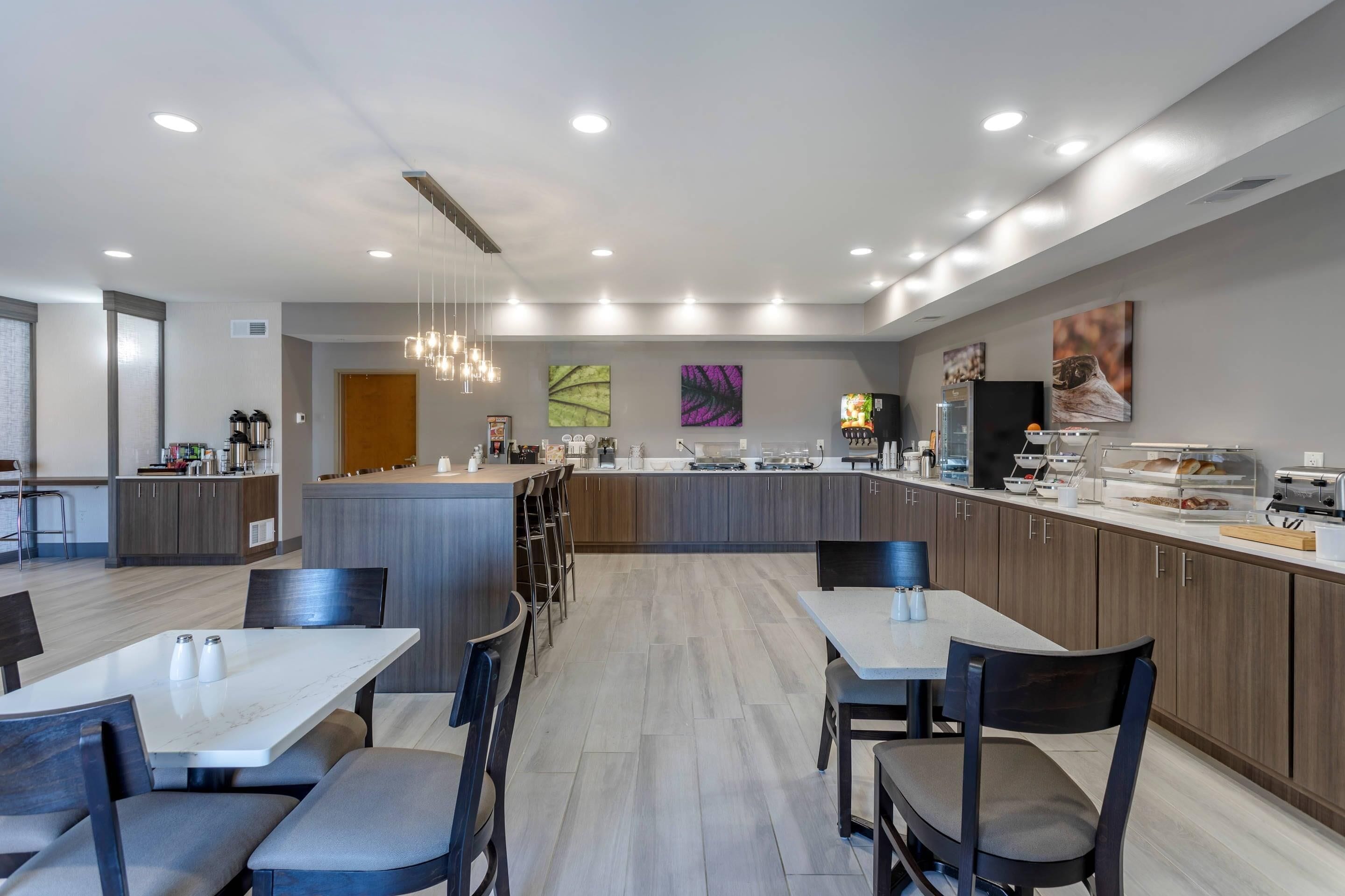 Gratis frukostbuffé varje dag 