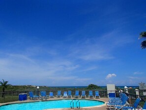 Pool - Royale Beach & Tennis Resort Elegant 1BR Condo with Outdoor Pool (South Padre Island)