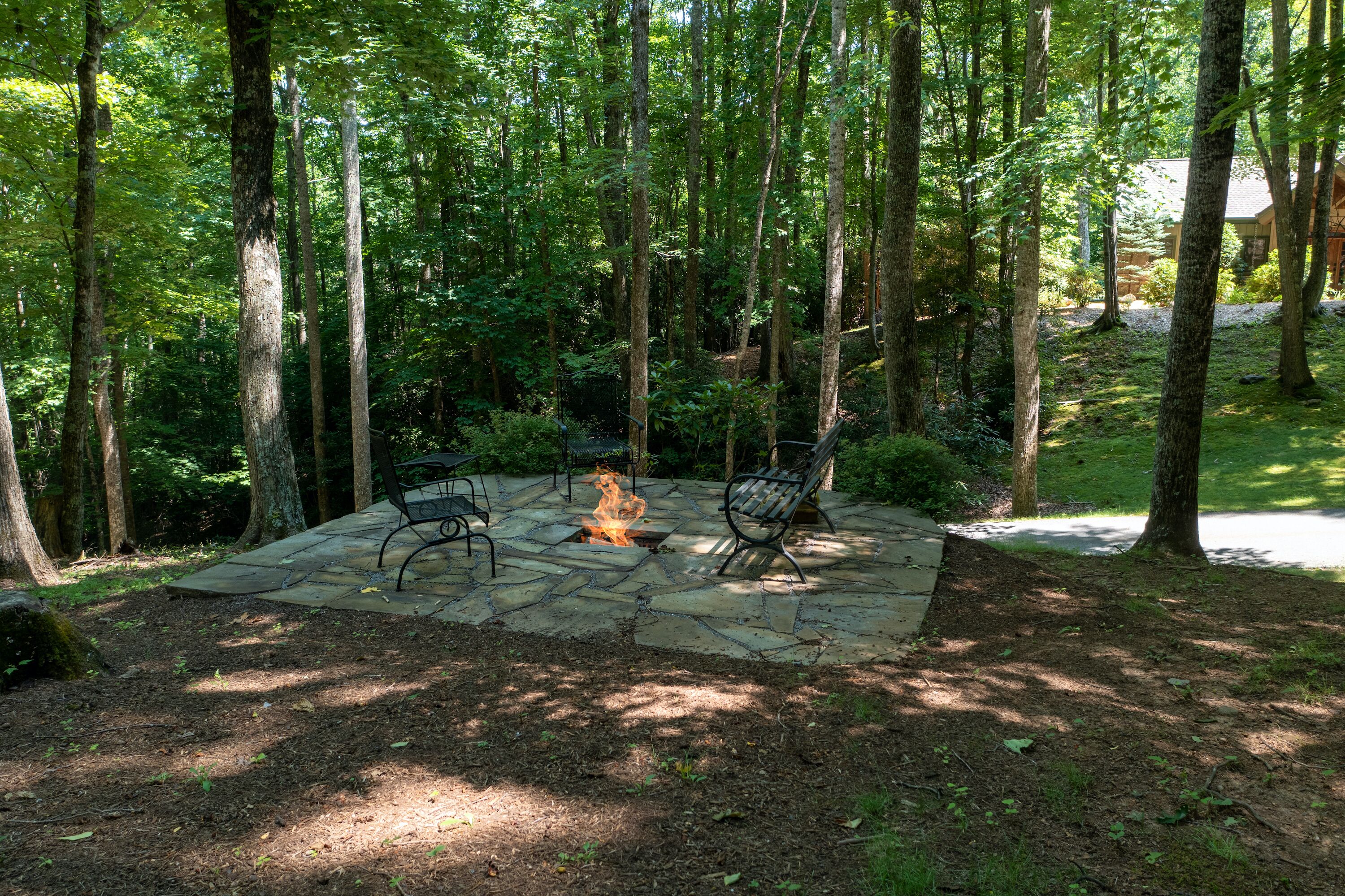 Charming Mtn Lodge, Gas Logs, Fire Pit, Ping Pong, Grill, Private, Great Wi-Fi