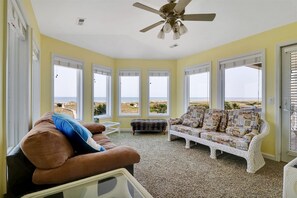 Vue depuis l’hébergement