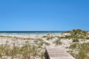 Accommodatie ligt op het strand