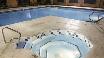 Indoor pool, outdoor pool