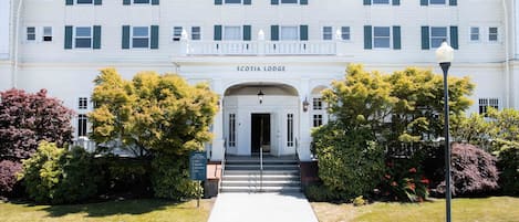 Fassade der Unterkunft