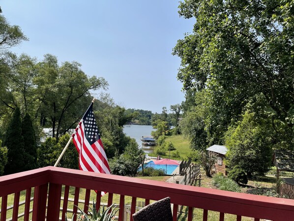 Property grounds - Lake house with private pool. (Hickory)