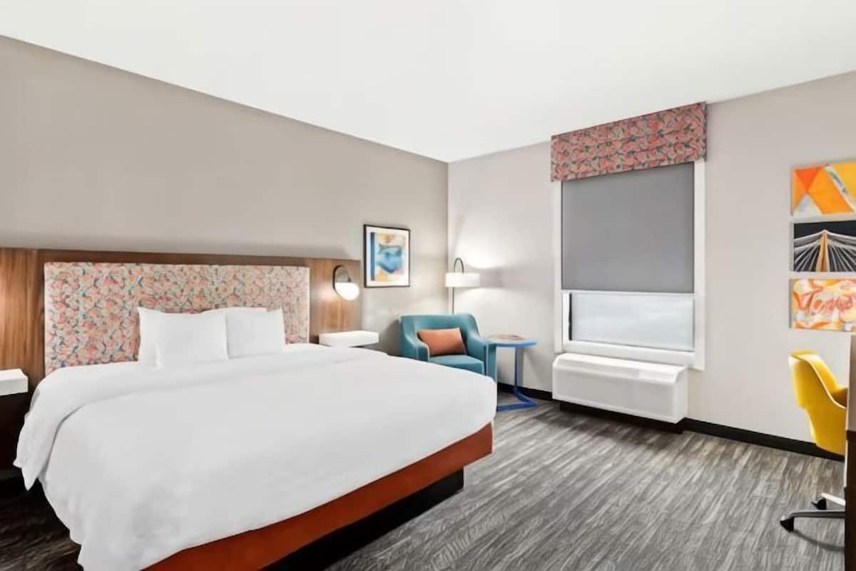 Premium bedding, down comforters, pillowtop beds, desk