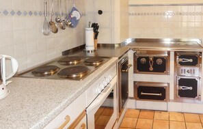 Kühlschrank, Mikrowelle, Herdplatte, Geschirrspüler