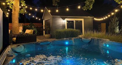 Hot Tub, Fire Pit: Midtown Reno Oasis!