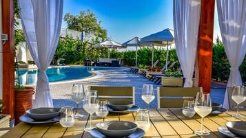 Opções para refeição ao ar livre