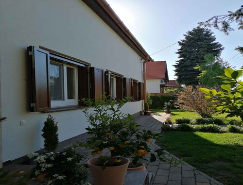 Holiday home with pool and internet