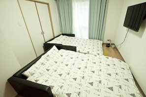 1 chambre, bureau, Wi-Fi gratuit, draps fournis