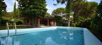 Villa with garden and pool