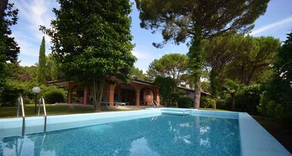 Villa with garden and pool
