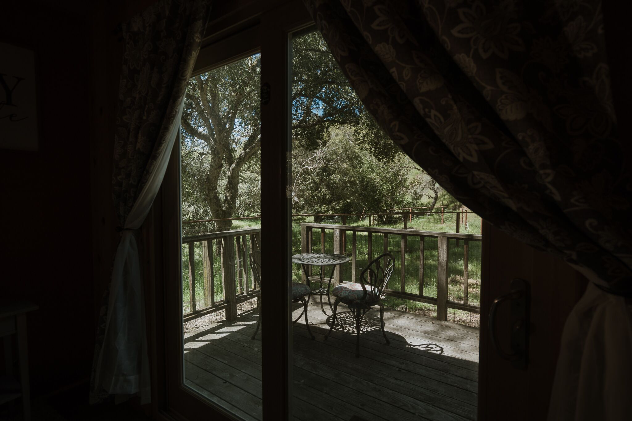 little cottage by the creek in santa lucia mountain range