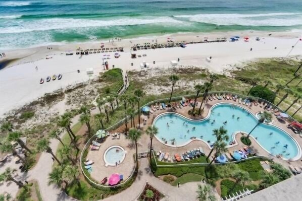 On the beach - Beachfront Condo at Grand Panama Beach Resort (Panama City Beach)