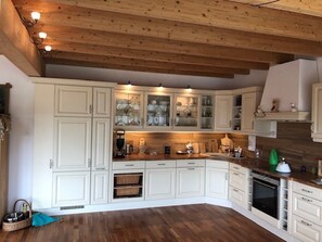 Kühlschrank, Ofen, Herdplatte, Geschirrspüler