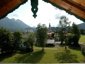 Property grounds - Apartment Falkenstein for 2 persons with balcony, 26 sqm, kitchenette (Inzell)