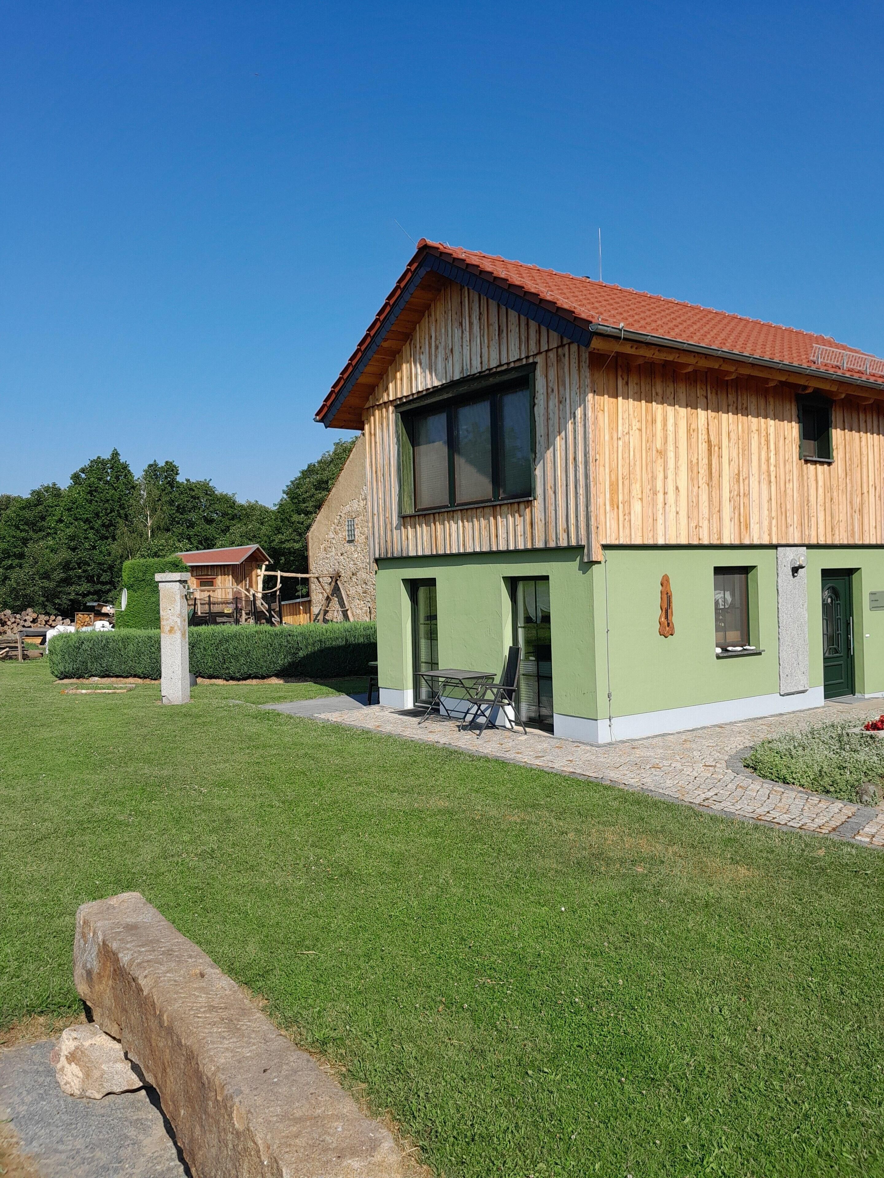 Südansicht im Sommer